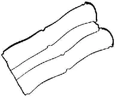 Прокладка, кришка головки циліндра VICTOR REINZ 71-34333-00