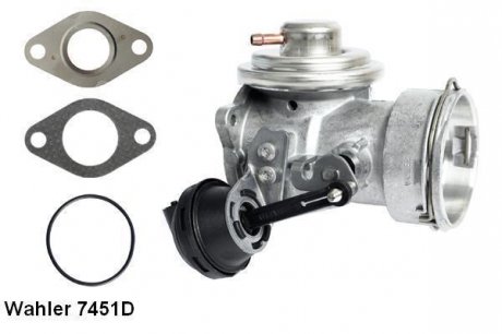 Клапан EGR VAG 1.9Tdi WAHLER 7451D