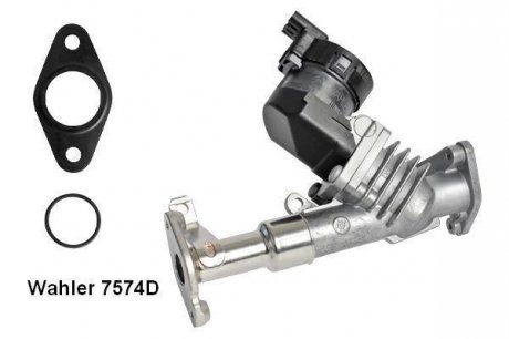 Клапан EGR|BMW 3 (E90, E91, E92, E93), 5 (E60, E61), 1 (E81, E82, E87, E88) WAHLER 7574D