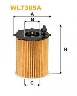 Масляный фильтр WIX FILTERS WL7305A (фото 1)