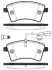 Колодки гальмівні диск. перед. (Remsa) Renault Kangoo be bop 1.5 09-,Renault Kangoo be bop 1.6 09- WOKING P12513.01 (фото 1)