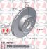 Диск тормозной (передний) BMW 7 (E65/66/67) 3.0-4.0i 01-09 (324x30) (с покрытием) (вент.) ZIMMERMANN 150.3407.20 (фото 1)
